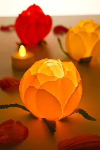 Tealight Flowers