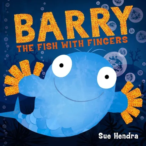 barry the fish with fingers